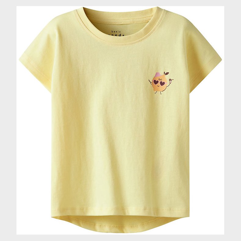 Name It T-shirt - NmfVarutti - Lemon Meringue/Lemon