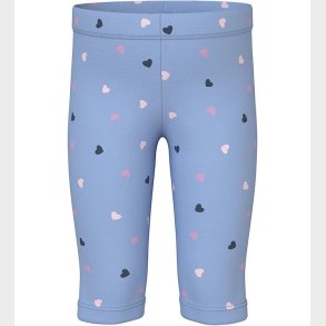 Name It Leggings - NmfVivian - Serenity/Hearts