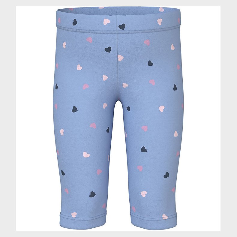 Name It Leggings - NmfVivian - Serenity/Hearts