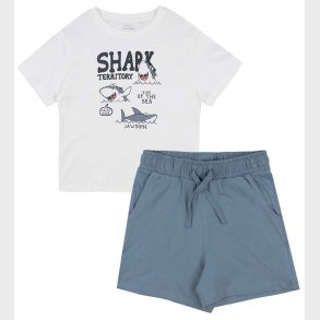 Name It Shortsst - Shorts/T-shirt - NmmVigor - Blue Mirage