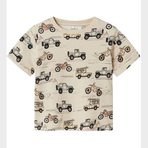 Name It T-shirt - NmmHelsa - Peyote m. Print