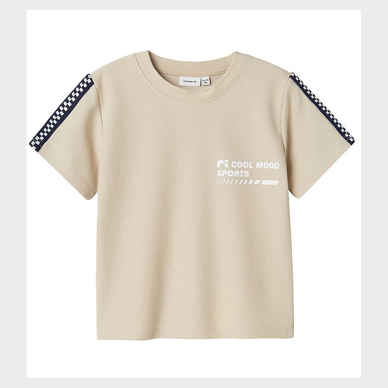 Name it T-shirt - Piqu - NmmHalfdan - Peyote