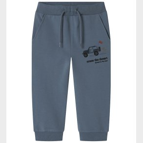 Name it Sweatpants - NmmHekar - Blue Mirage m. Print