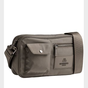 Markberg Skuldertaske - DarlaMBG M Monochrome - Walnut/Guld