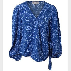 Hound Bluse - Wrap Top - Marine