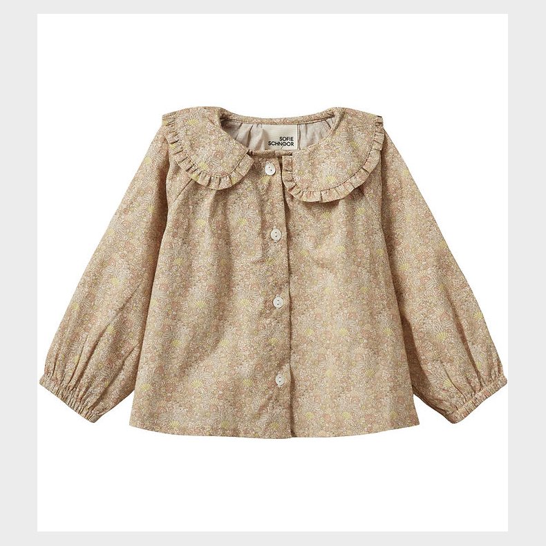 Sofie Schnoor Skjorte - Ingasb - Rose/Yellow