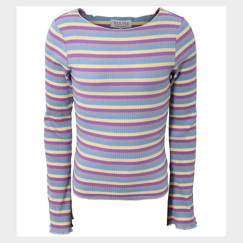 Hound Bluse - Rib - Light Yellow Stripe