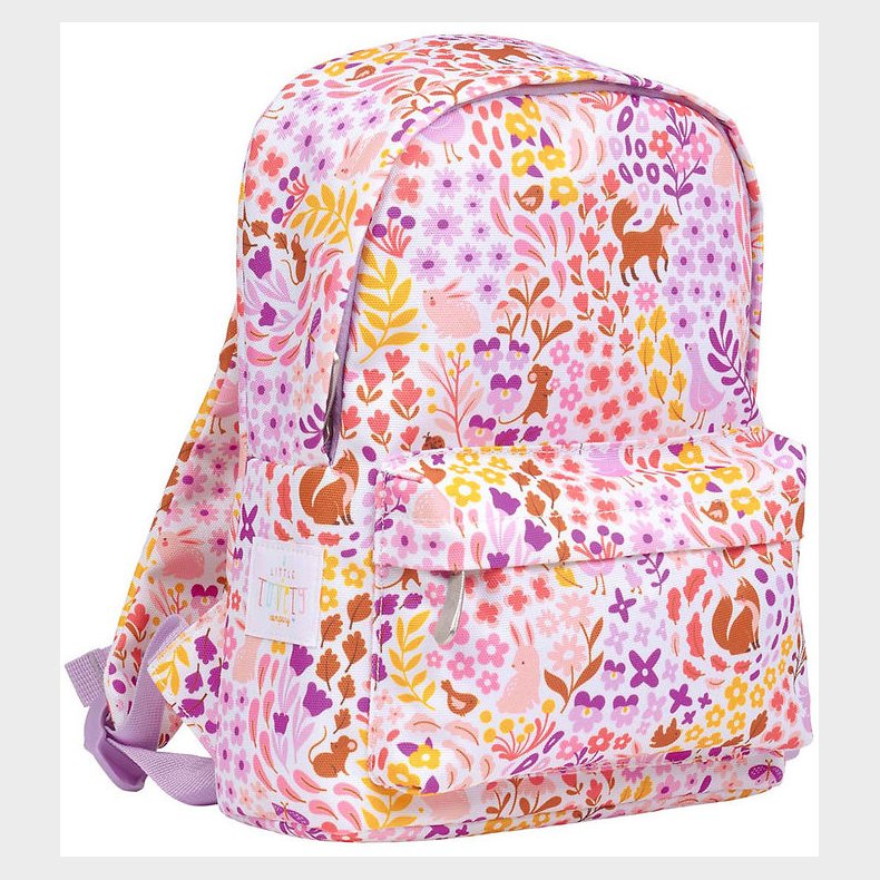 A Little Lovely Company Brnehavetaske - Flower Garden