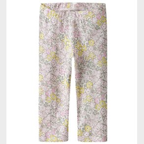 Name It Leggings - Modal - NmfHaile - Bright White/Lemon Meringu