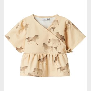 Name It T-shirt - Sweat - NmfHelva - Sun Kiss m. Heste