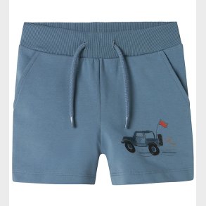 Name It Shorts - NmmHekar - Blue Mirage m. Print