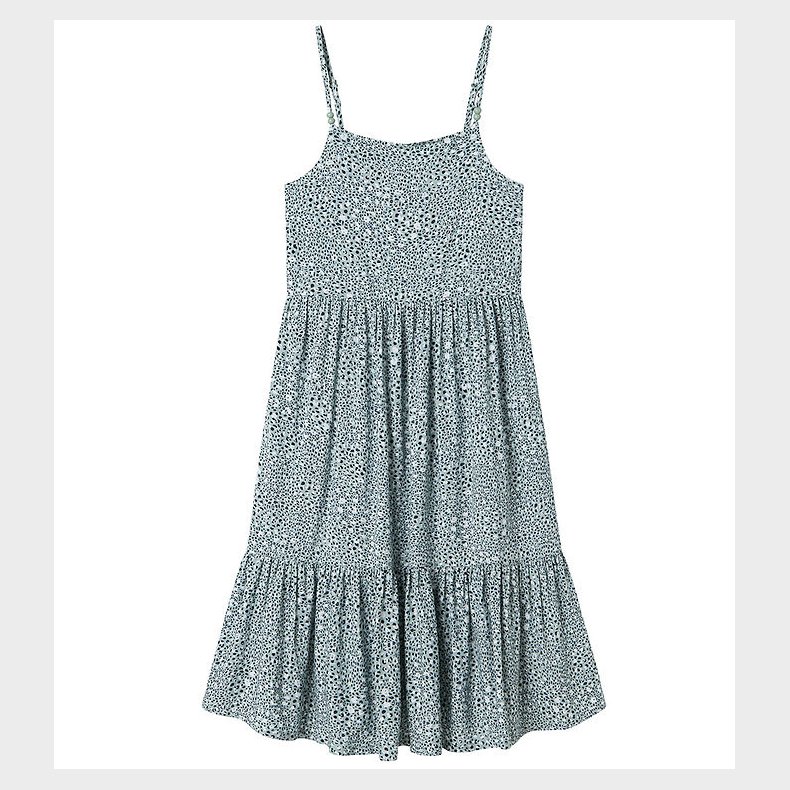 Name It Kjole - NkfJilli - Aqua Gray/Leo