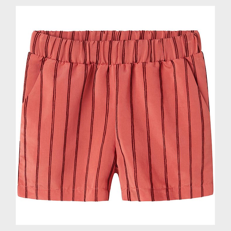Name It Shorts - NkfHeik - Spiced Coral/Madder Brown