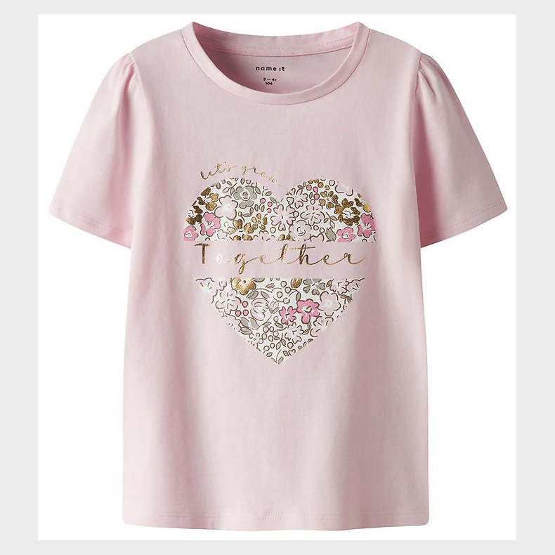 Name It T-shirt - NmfHnanna - Ballerina m. Print