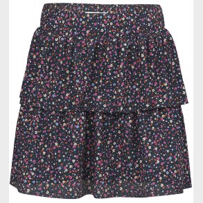 Name It Nederdel - Noos - NkfVinaya - Navy Blazer/Color Flower