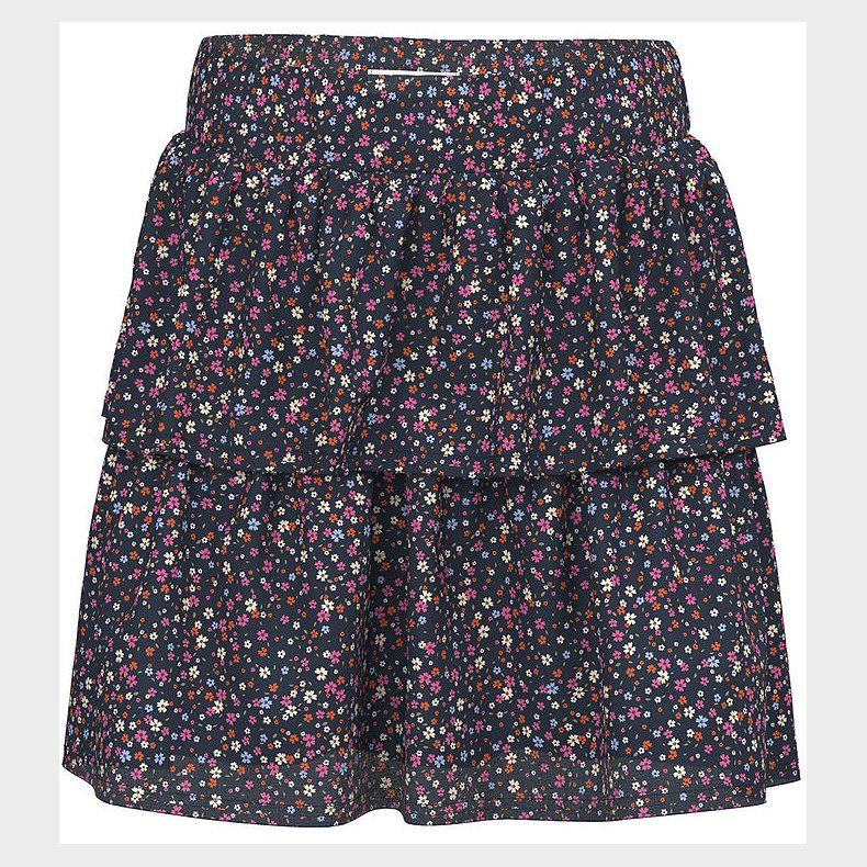 Name It Nederdel - Noos - NkfVinaya - Navy Blazer/Color Flower