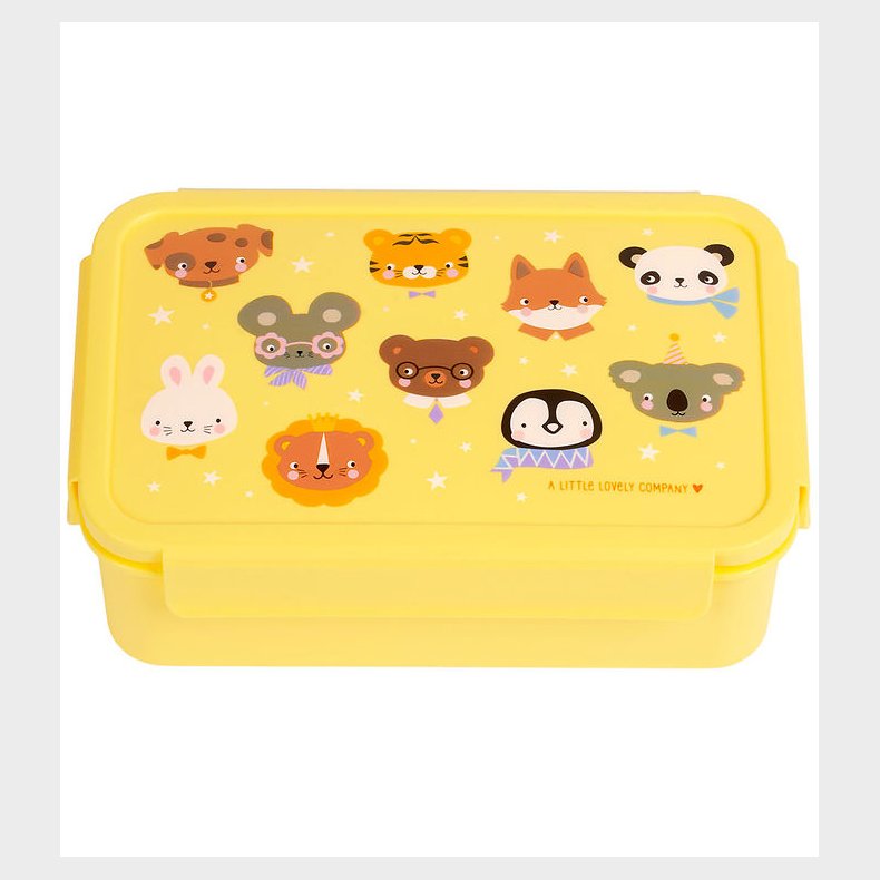 A Little Lovely Company Madkasse - Bento - Animal Friends