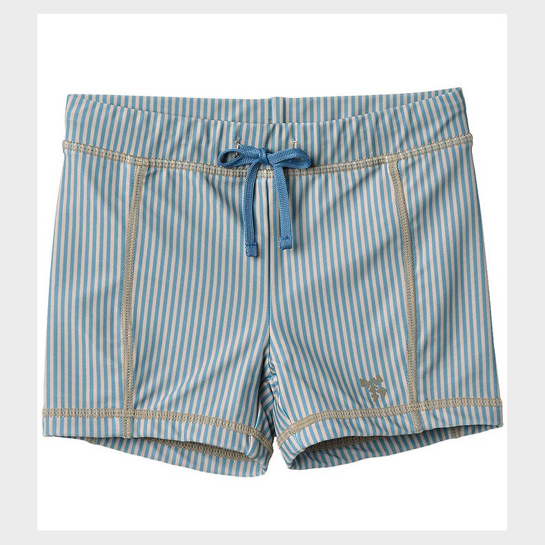 Wheat Badeshorts - Ulrik - UV40+ - Blue Swim Stripe