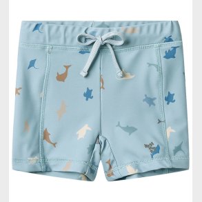 Wheat Badebukser - Ulrik - UV40+ - Soft Blue Sea Life