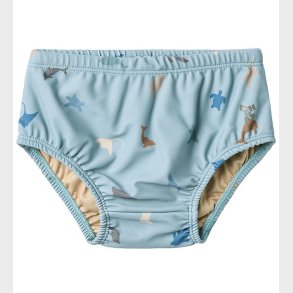 Wheat Blebadebukser - Philip - UV40+ - Soft Blue Sea Life