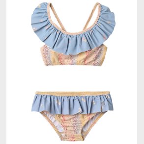 Wheat Bikini - Bothilda - UV40+ - Morning Sky Hearts