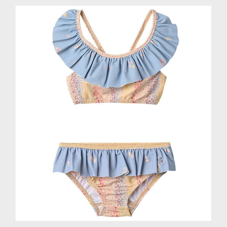 Wheat Bikini - Bothilda - UV40+ - Morning Sky Hearts