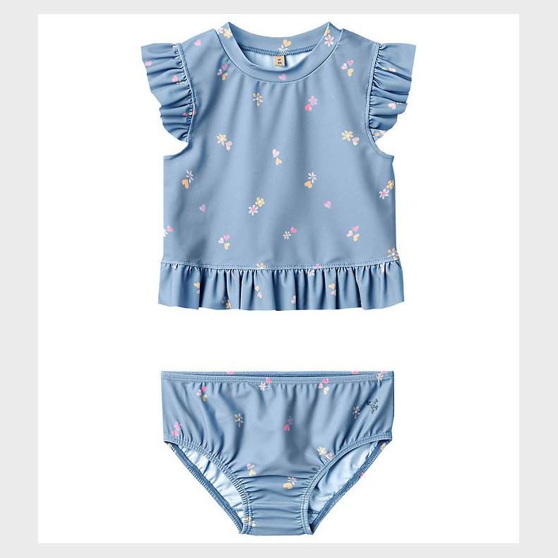 Wheat Bikini - Alma - UV40+ - Morning Sky Hearts