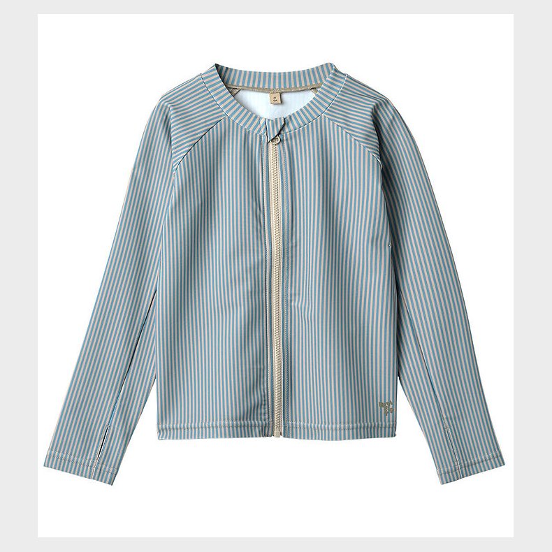 Wheat Badebluse - Ada - UV40+ - Blue Swim Stripe