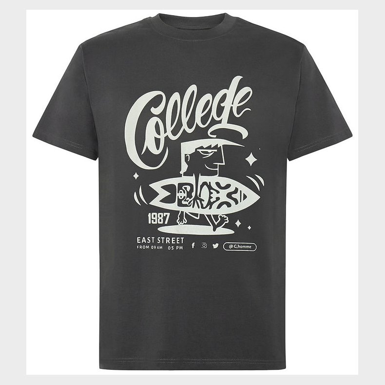 Grunt T-shirt - GRAmarin - Dark Grey