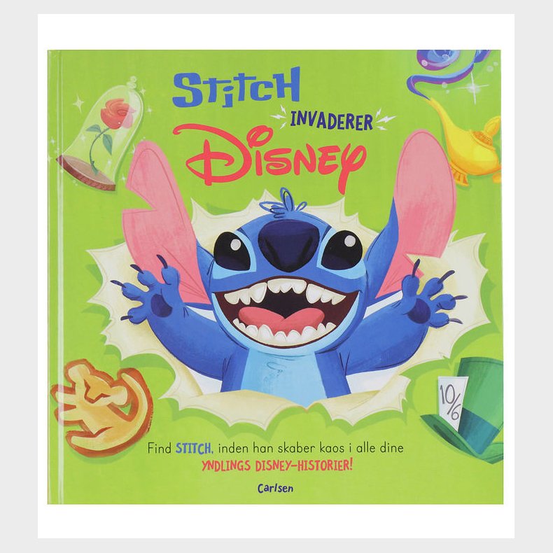 Forlaget Carlsen Bog - Stitch Invaderer Disney - Dansk
