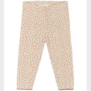 The New Pointelle Leggings - TnsbOdette - AOP - White Swan