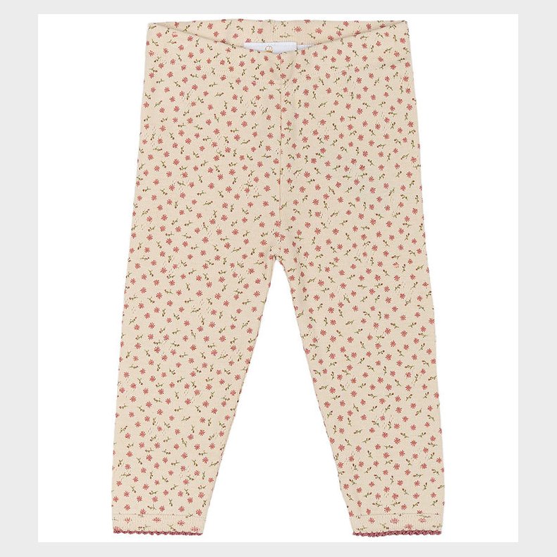 The New Pointelle Leggings - TnsbOdette - AOP - White Swan