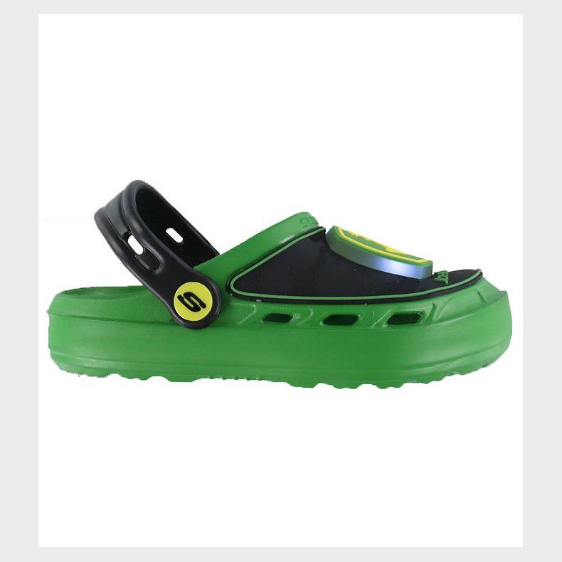 Skechers Sandaler m. Lys - John Deere - Sort/Grn