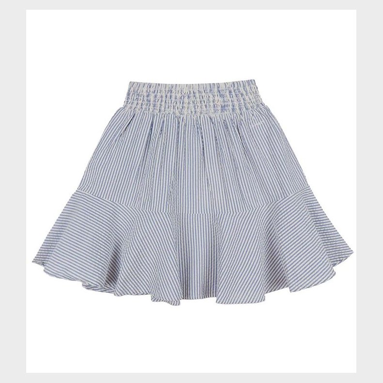 GANT Nederdel - Striped - Rich Blue