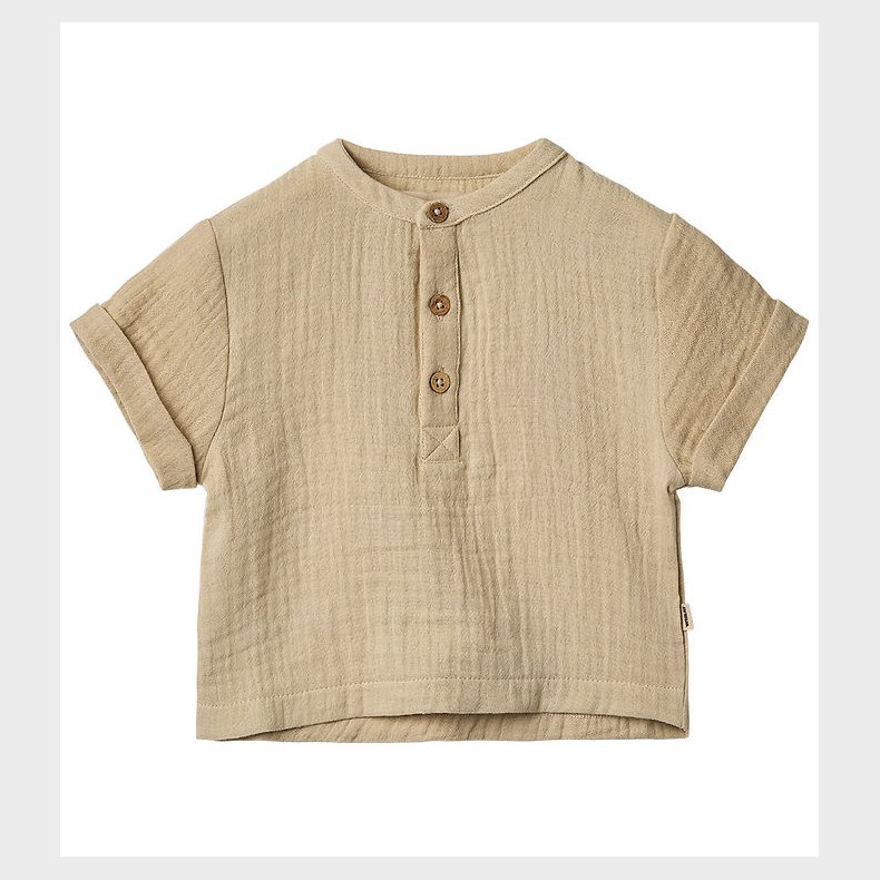 Wheat Skjorte - Musselin - Svend - Soft Sand