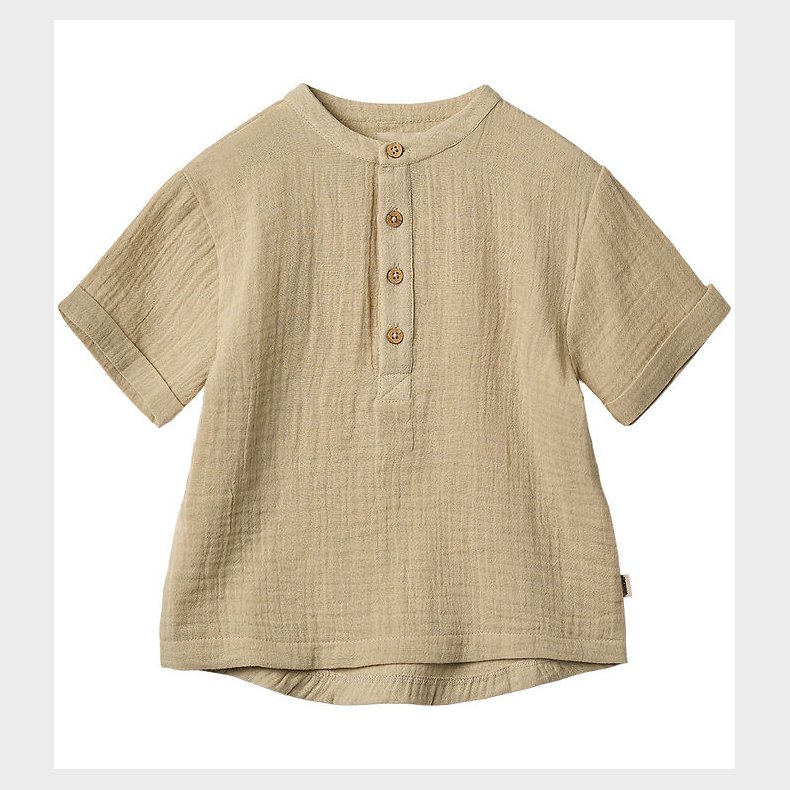 Wheat Skjorte - Musselin - Svend - Soft Sand