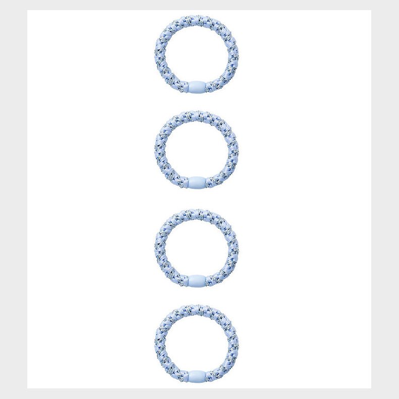 Name It Hrelastikker - NkfAcc - 4-pak - Serenity m. Glitter