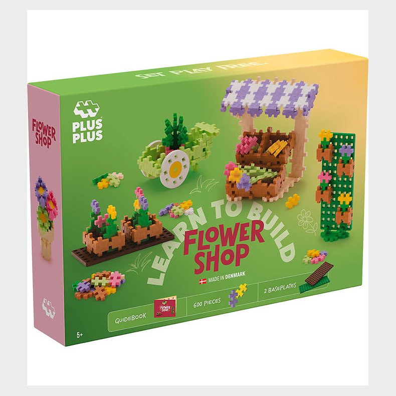 Plus-Plus Learn To Build - 600 stk. - Flower