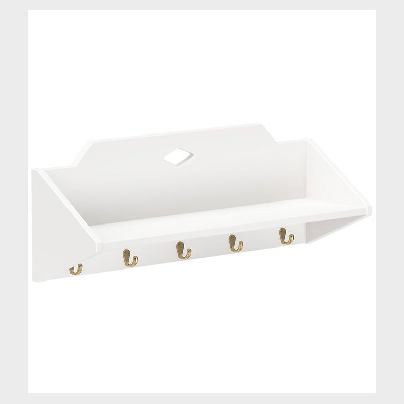 Cam Cam Hylde - Luca - 75x20 cm - Hvid