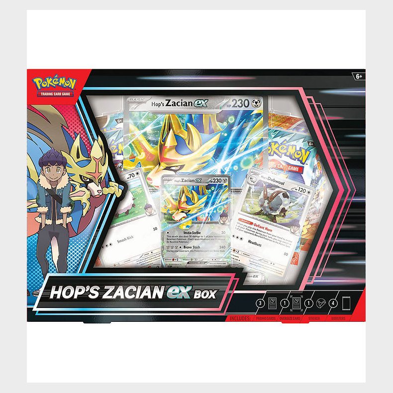 Pokmon Samlekort - Hop's Zacian Ex Box