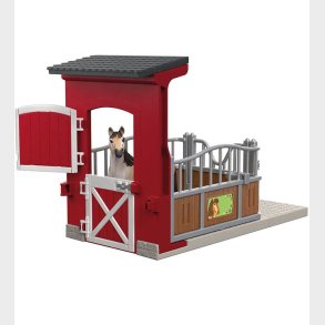 Schleich Farm World - Ponyboks m. Mustang Hoppe - 42724 - 19 Del