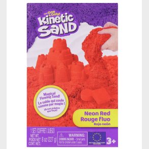 Kinetic Sand Strandsand - 227 gram - Neon Red