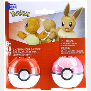 MEGA Pokmon - 40 Dele - Charmander & Eevee