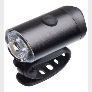 Abus Forlygte - Libra Genopladelig - Sort