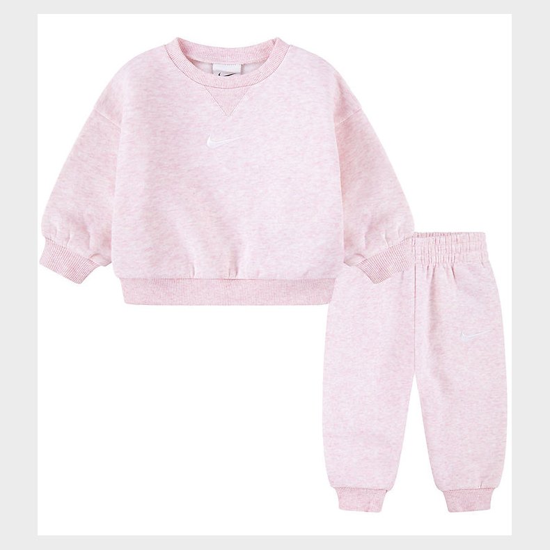 Nike Sweatst - Sweatshirt/Sweatpants - Pink Foam Heather