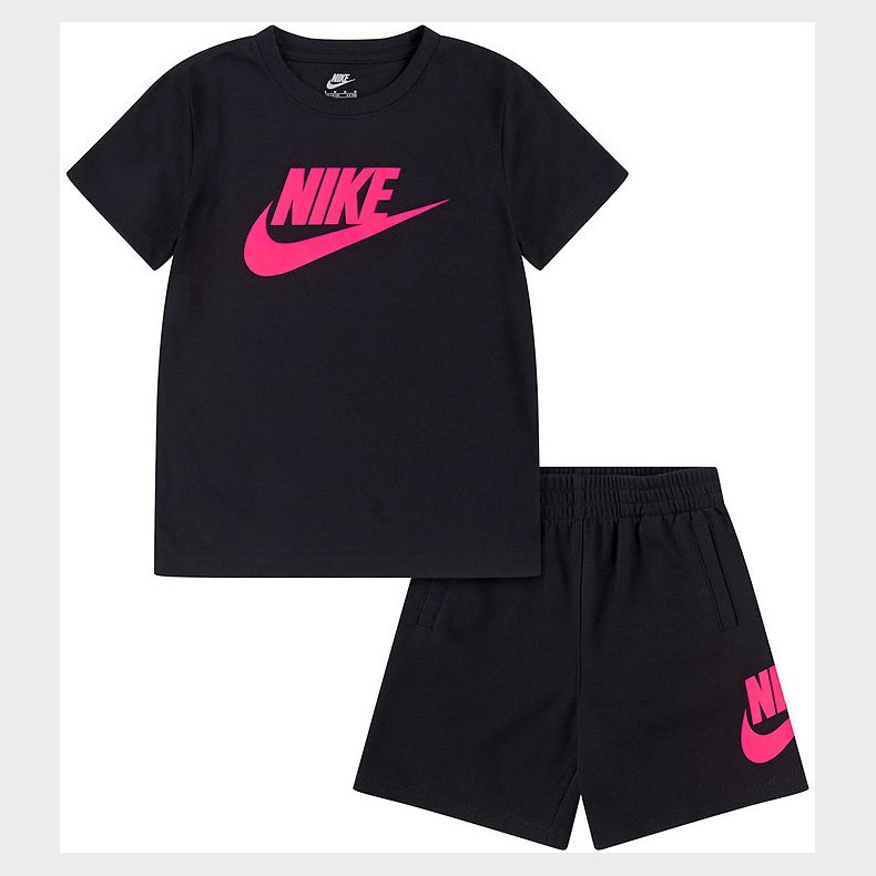 Nike Shortsst - T-shirt/shorts - Hyper Pink/Black