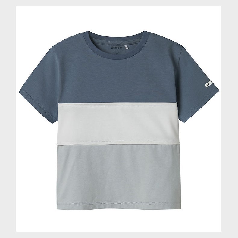 Name It T-shirt - NmmHanni - Pearl Blue
