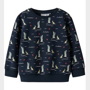 Name It Sweatshirt - NmmVermo - Navy Blazer/Fish alligator