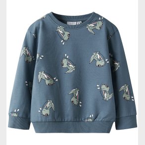Name It Sweatshirt - NmmVermo - Blue Mirage/Dino surf