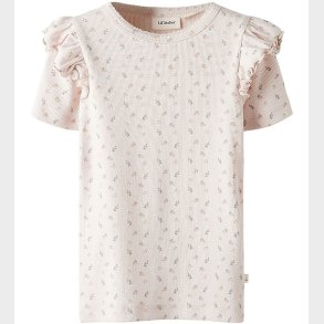 Lil' Atelier T-shirt - Rib - NmfGago - Peach Blush